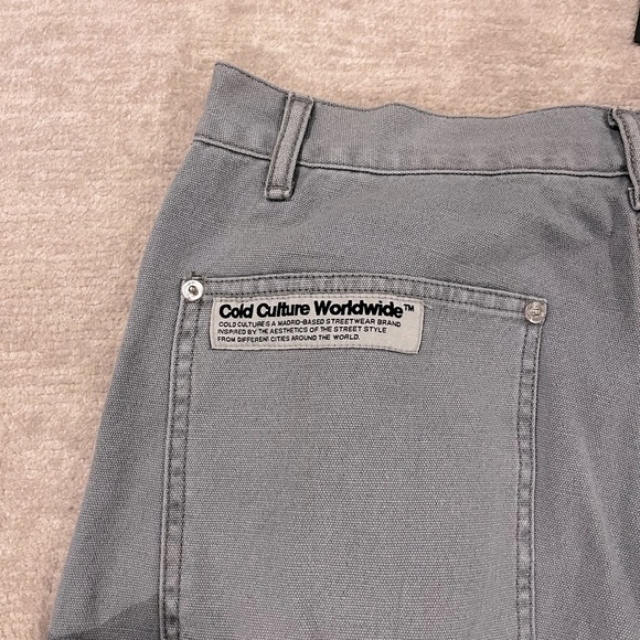 Cold Culture V1 CARPENTER PANTS FADED GREY Size L - Picture 11 of 13